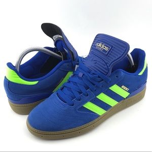 Adidas Busenitz Collegiate Blue Soler Green 9.5